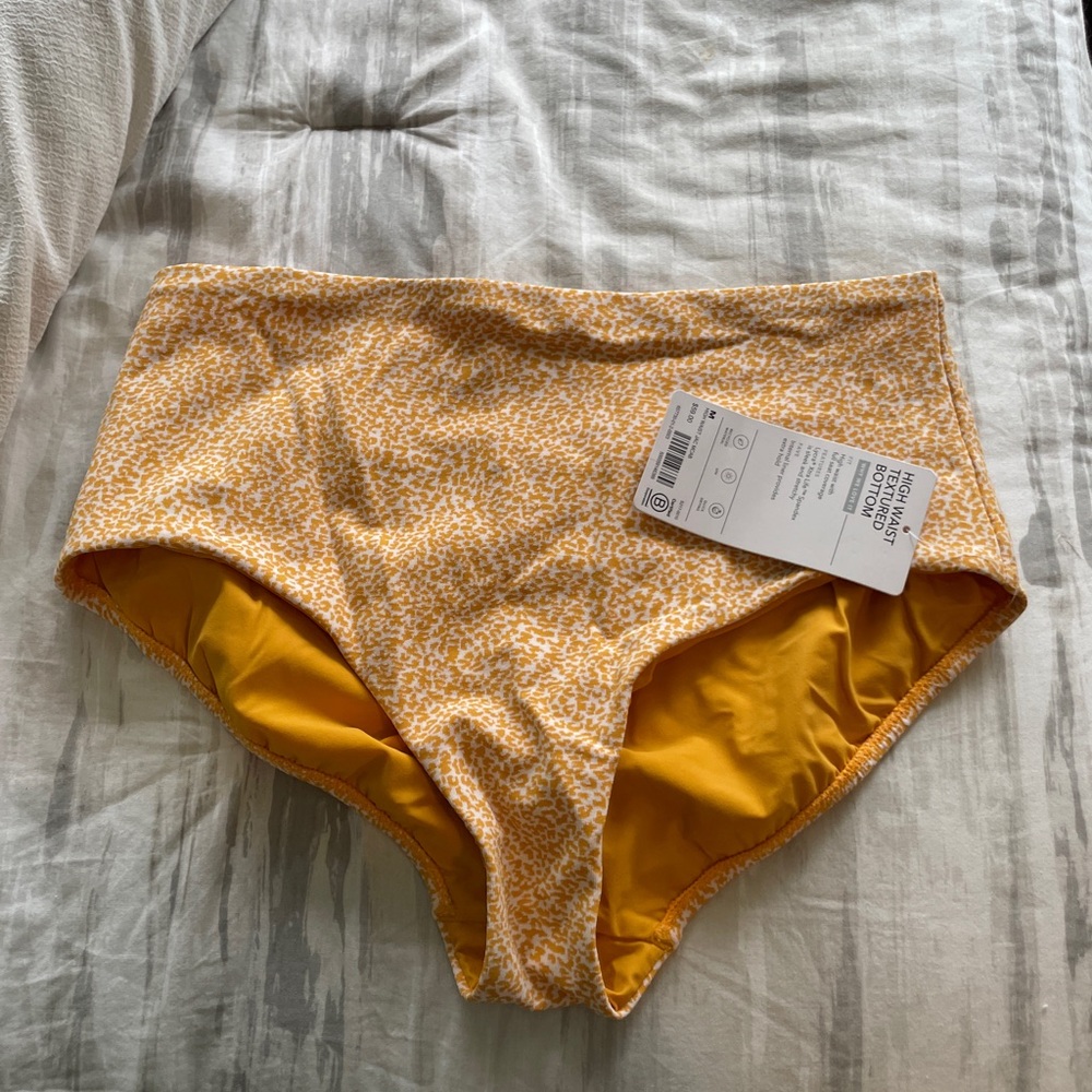 NWT high waist bikini bottoms